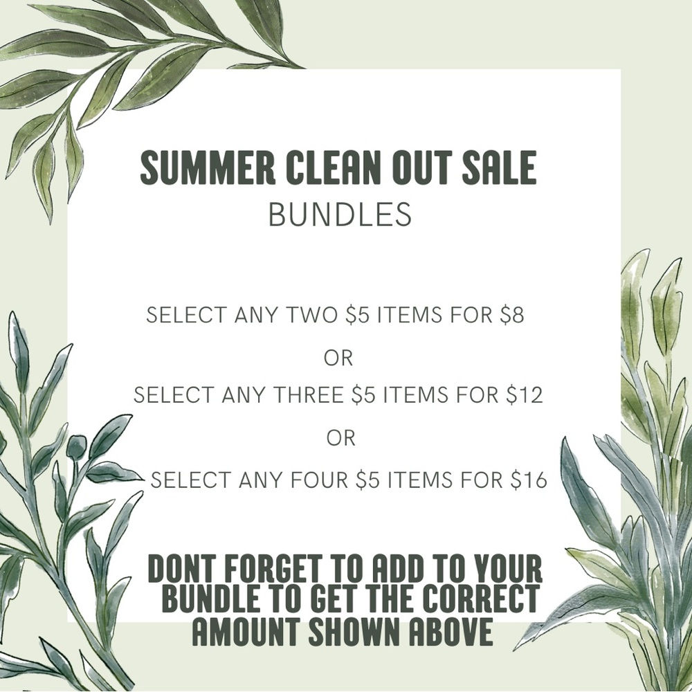❗️❗️❗️Bundles Sale ❗️❗️❗️❗️